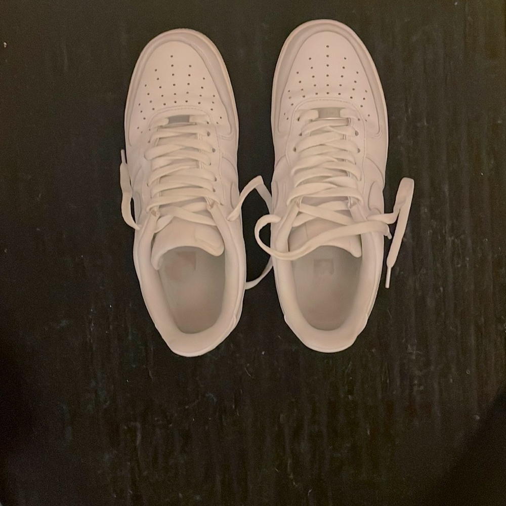 Nike Airforce 1 , color white , size 8.5 , used worn it for a couple months.